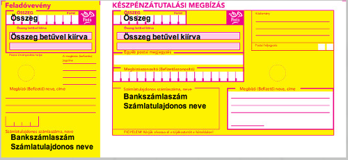 csekk részleges megszemélyesítéssel